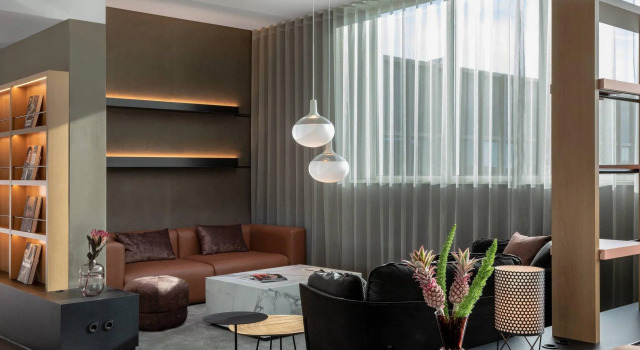 Клубный номер Executive Frankfurt Airport Marriott Hotel