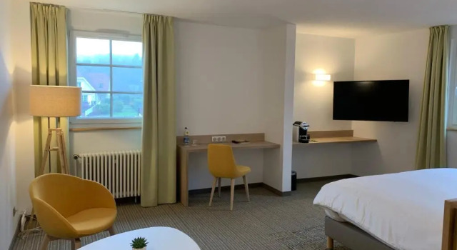 Номер Privilege Logis Hôtel Restaurant Au Boeuf