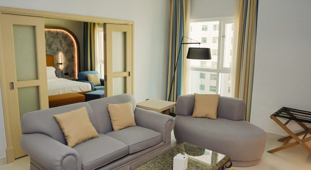 Семейный люкс Deluxe c 1 комнатой с видом на город Sheraton Khalidiya Hotel