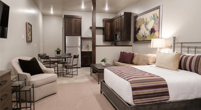 Двухместный люкс Отель Cable Mountain Lodge