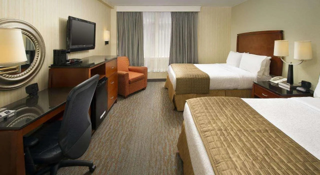 Четырёхместный номер Standard American Inn of Bethesda