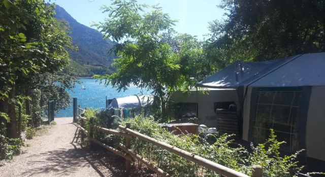 Апартаменты Camping Al Lago Ledro