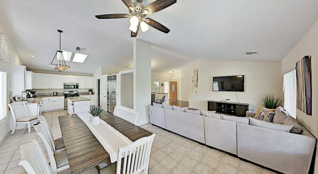 New Listing! Luxe Getaway W/ Heated Pool & Hot Tub 4 Bedroom Home