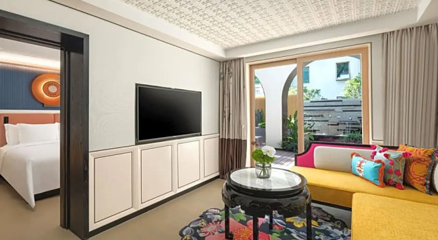 Двухместный люкс c 1 комнатой Hotel Indigo Guangzhou Haixinsha by IHG