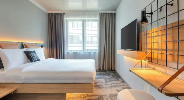Двухместный номер Standard Moxy Hamburg - Finkenwerder