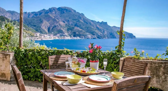 Вилла Villa With Terrace and sea View in Ravello ID 3196