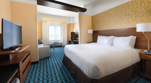 Двухместный люкс Fairfield Inn & Suites by Marriott Fort Worth South/Burleson
