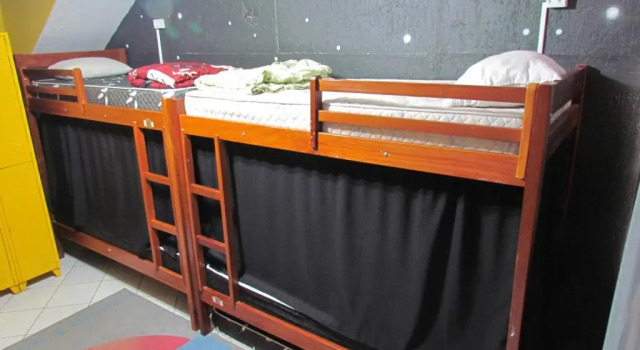 Кровать в общем номере Vila Rock Hostel - Secure Neighborhood, Near Metro, Nubank Allianz Parque, Vila Madalena, Av Paulista, easy access to Morumbis and Autódromo Interlagos