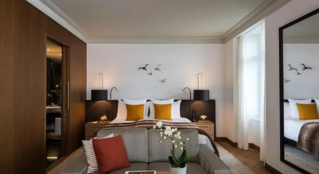 Номер Deluxe с видом на озеро Bürgenstock Hotels & Resort – Palace Hotel