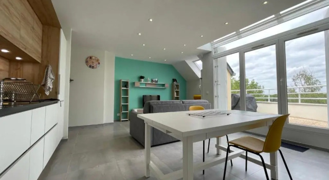 Апартаменты Luxury apartment with exceptional view on the Cher river