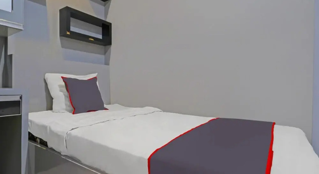 Номер Deluxe OYO Life 92649 Jarrdin Apartment By Glory