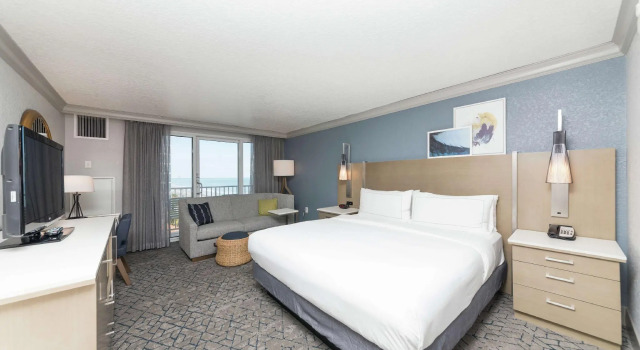Двухместный номер Standard с видом на океан Hilton Melbourne Beach Oceanfront