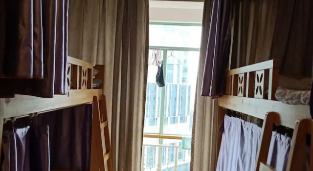Кровать в общем номере (женский номер) Shu Xu Internet Hostel