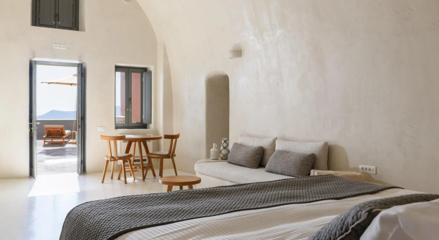 Villa Dusk in Fira Santorini, Забронировать Вилла Тира Santorini Caldera, рядом с Музей досторического города Тира