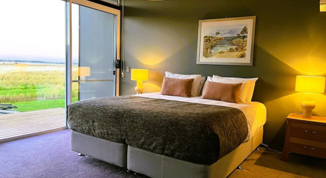 Вилла с 2 комнатами с красивым видом из окна Pelican Point Tasmania