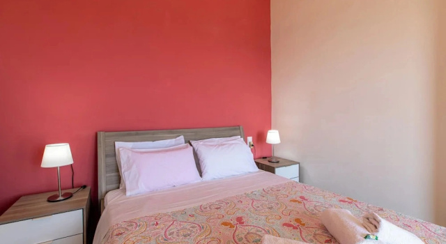 Апартаменты с 2 комнатами с балконом и с видом на море Akteon Rooms