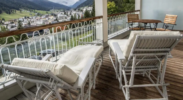 Двухместный номер Deluxe Waldhotel & SPA Davos - for body & soul