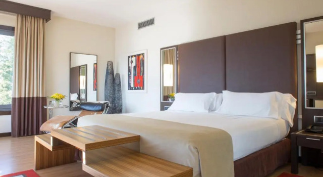 Люкс с видом на море Gran Talaso Hotel Sanxenxo