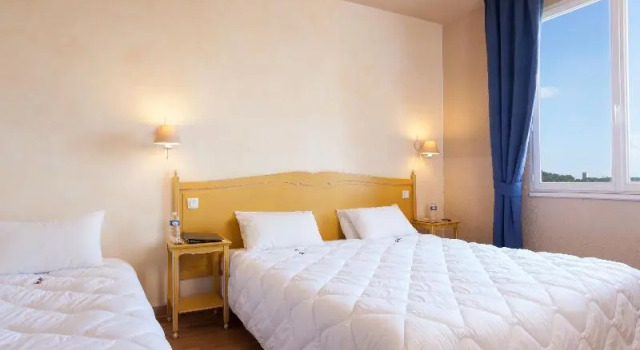 Номер Standard Logis Hotel Les Vignes Blanches