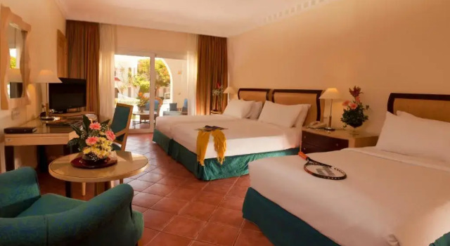 Трёхместный номер с видом на сад Savoy Sharm El Sheikh
