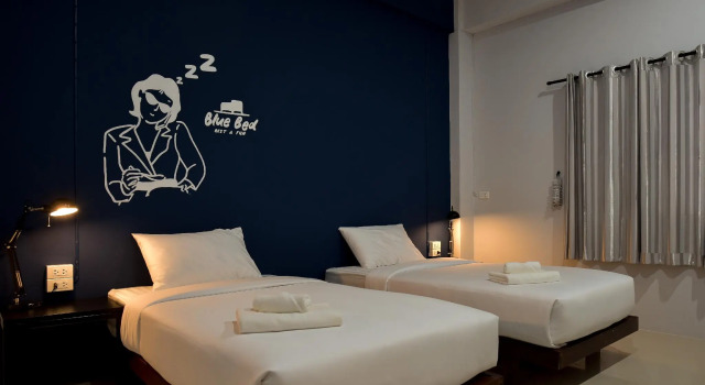 Двухместный номер Standard Blue Bed Hotel