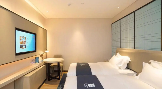 Двухместный номер Standard с красивым видом из окна Echarm International Hotel Canton Tower Pazhou Convention and Exhibition Center Lujiang Metro Station Branch