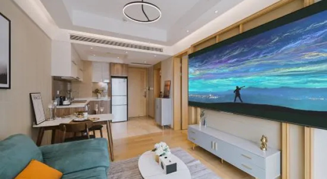Люкс Livetour International Apartment (Guangzhou Financial City Keyun Road Subway Station)