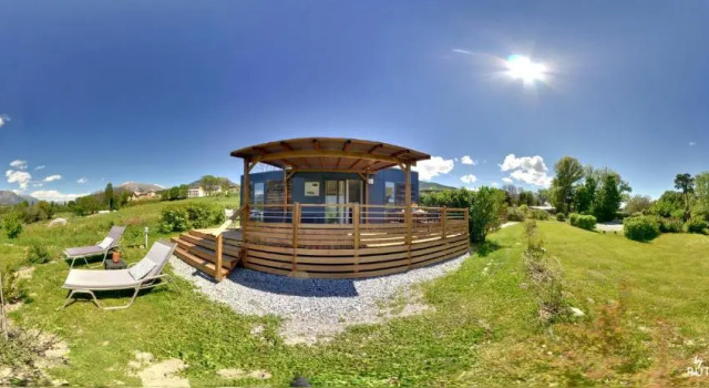 Camping-Hotel de Plein Air Les 2 Bois, Book Campingplads Hoteller i Lac de Serre-Ponçon med pool, Swimmingpool
