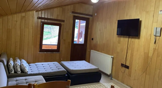 Номер Standard Пентхаус с балконом и с видом на горы Scala Otel
