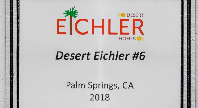 Вилла 5 Palms Desert Eichler - Mid-century Modern w Pool
