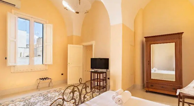 Трёхместный номер Deluxe с видом на сад Palazzo Zacà