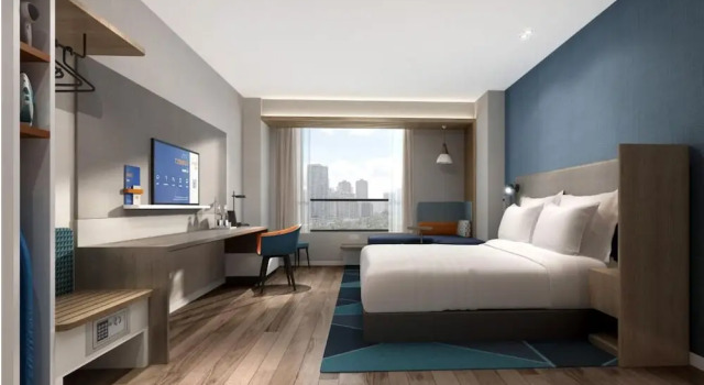 Люкс c 1 комнатой Holiday Inn Express Tianjin Airport East by IHG