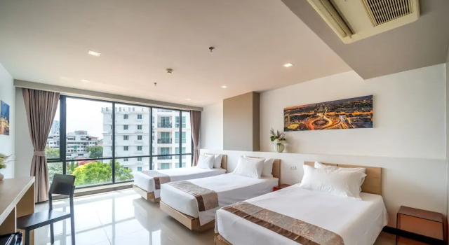 Трёхместный номер Deluxe Beston Pattaya - SHA Plus Certified