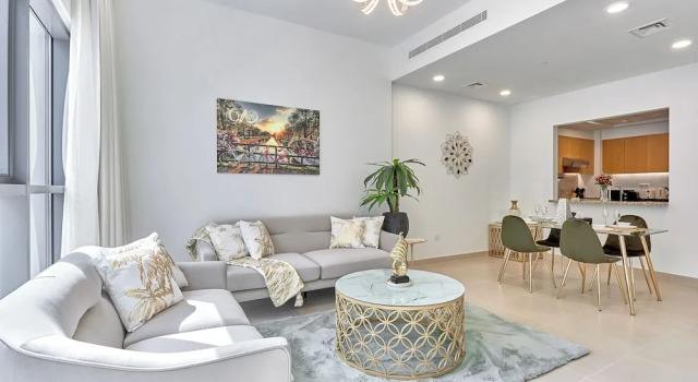 bnbmehomes-Cozy 1B nr Dubai Fountain-307, Забронировать Отель Дубай Эмират Дубай, рядом с Дубайский аквариум