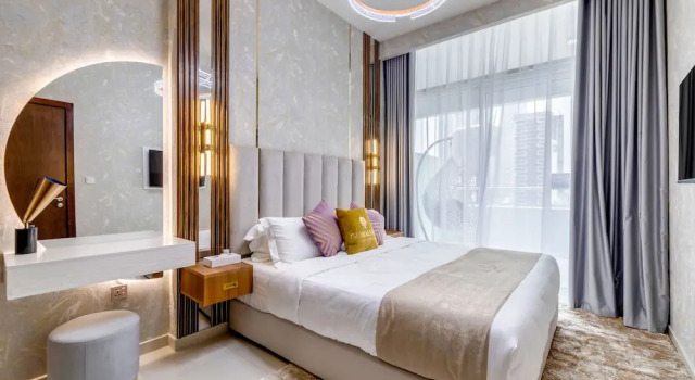 Апартаменты Deluxe GLOBALSTAY. DAMAC Reva Residences