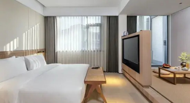 Кровать в общем номере (женский номер) Wuyishan Gudu Yanyun Homestay (Impression Dahongpao Branch)