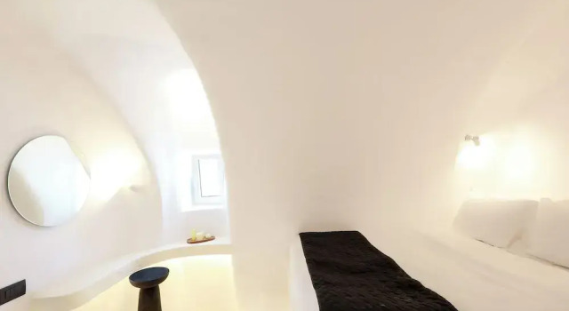 Люкс с видом на море Luna Santorini Suites