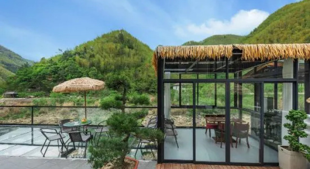 Xingqu·Summer Starry Sky Pool·Xipan Wild Luxury Family Travel Holiday Meisu, Prenota Hotel Hotel a Huzhou con piscina, Piscina