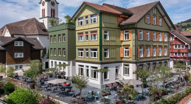 Appenzeller Huus Löwen, Забронировать Отель Бизнес-отели Ауссерроден, 4* 5*