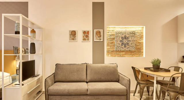 UD Apartments Barcelona - Marina Vintage Exclusive Apartment (2BR), Забронировать Апартаменты/квартира Апартаменты Барселоны, рядом с Museu de Carrosses Fúnebres, Апартаменты/квартира