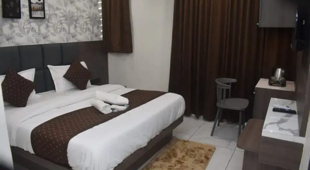 Двухместный номер Deluxe с видом на город Hotel Green Fortune