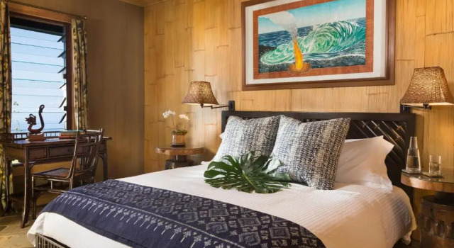 Люкс с видом на бассейн Holualoa Inn