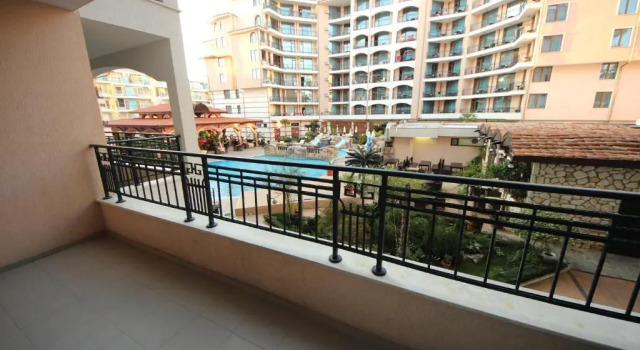 Апартаменты c 1 комнатой с балконом и с видом на бассейн Menada Apartments in Karolina