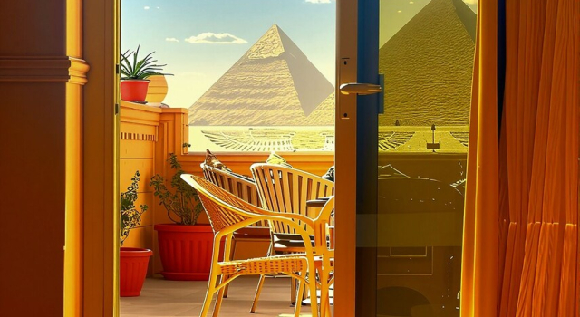 Люкс Luxury Mirage pyramids view hotel
