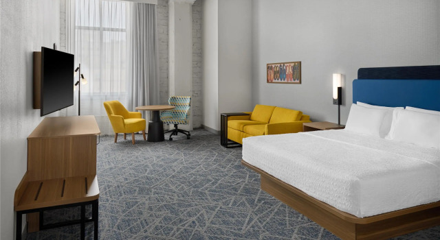 Студия Hampton Inn by Hilton Lincoln Downtown