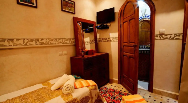 Comfort room Dar Ikalimo Marrakech