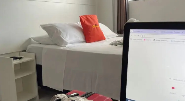 Номер Standard Hotel Pousada Acauã Acesso através de escadas
