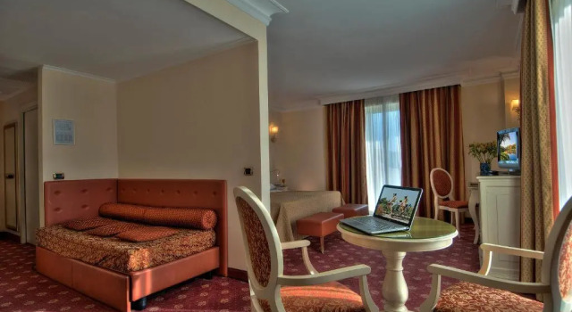 Семейный номер Standard с балконом Hotel Terme AllAlba