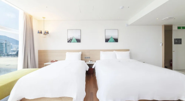 Двухместный семейный номер Standard Ocean 2Heaven Hotel Busan