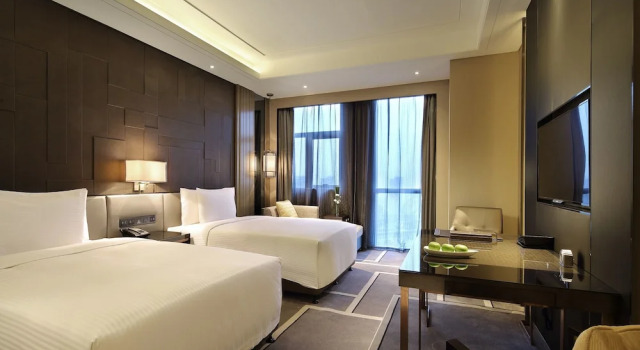 Двухместный номер Deluxe Wanda Realm Hotel Dongying